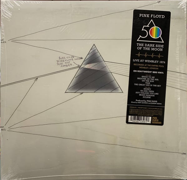 Pink Floyd - The Dark Side Of The Moon (Live At Wembley 1974) | Mint (M) Mint (M)