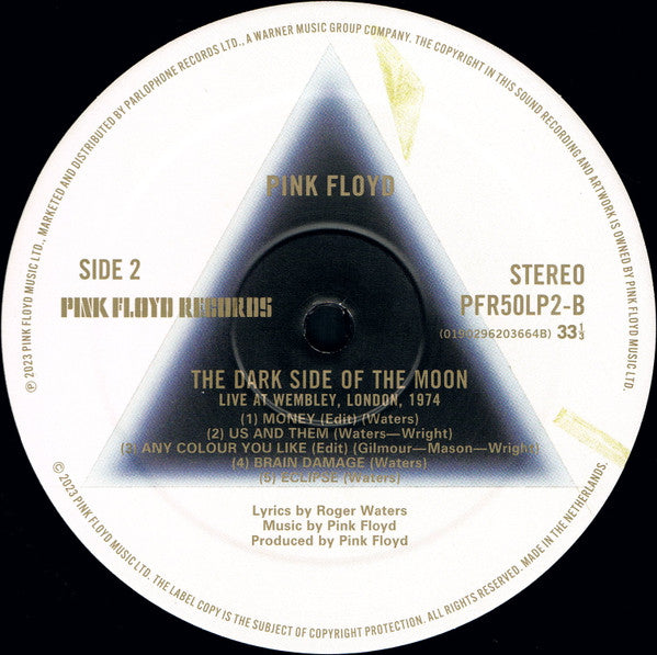 The Dark Side Of The Moon (Live At Wembley 1974) | Mint (M) Mint (M)
