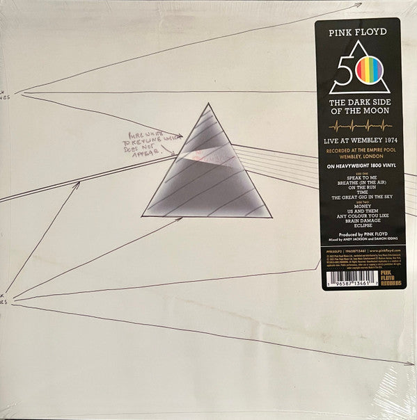 Pink Floyd - The Dark Side Of The Moon (Live At Wembley 1974) | Mint (M) Mint (M)