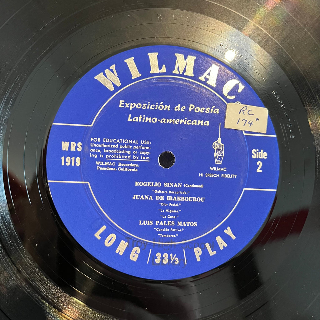 Various - Poesia Latino-Americana | Excellent (EX) Excellent (EX)