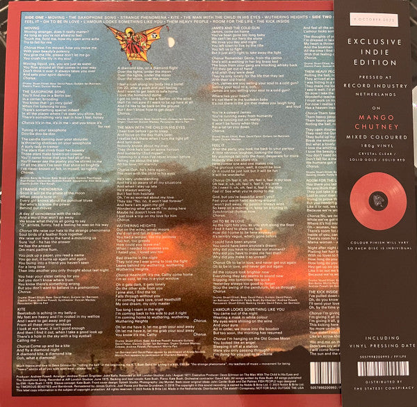 Kate Bush - The Kick Inside: 2018 Remaster (IEX: MANGO CHUTNEY VINYL) | Mint (M) Mint (M)