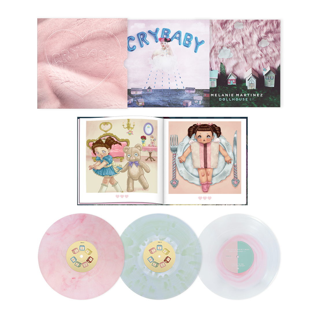 Melanie Martinez - Cry Baby (10th Anniversary CLEAR, COKE BOTTLE GREEN, PINK VINYL) | Mint (M) Mint (M)