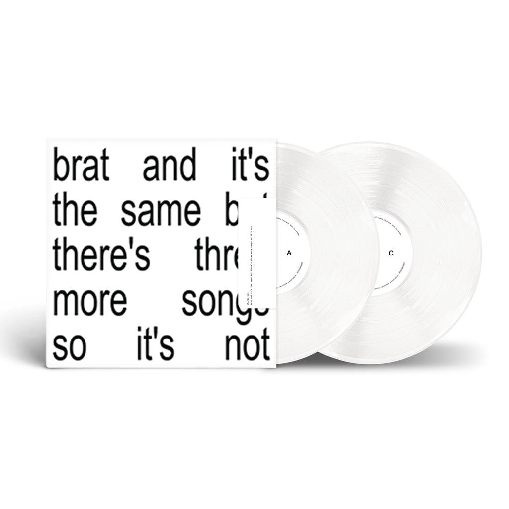 Charli XCX - Brat And It's The Same But There's Three More Songs So It's Not (WHITE VINYL) | Mint (M) Mint (M)