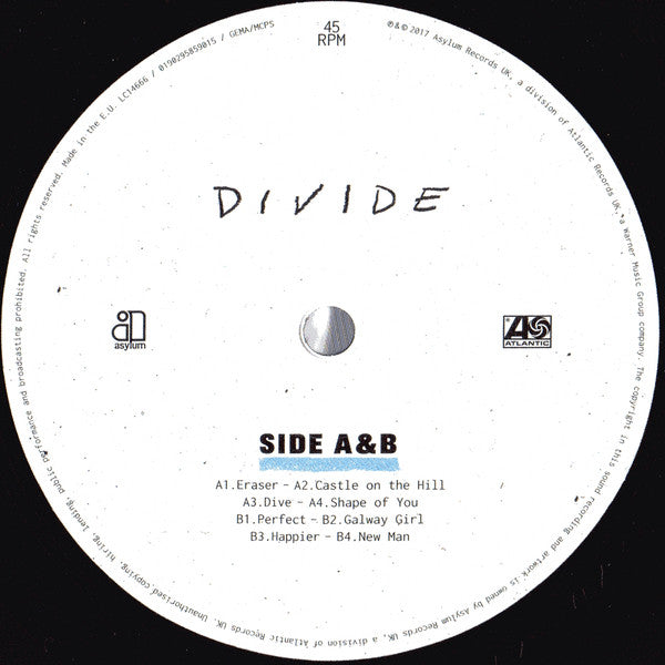 Ed Sheeran - ÷ (Divide) | Mint (M) Mint (M)