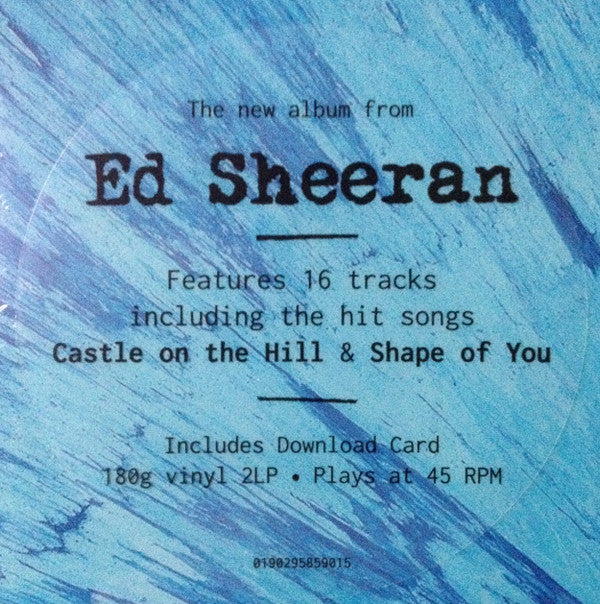 Ed Sheeran - ÷ (Divide) | Mint (M) Mint (M)