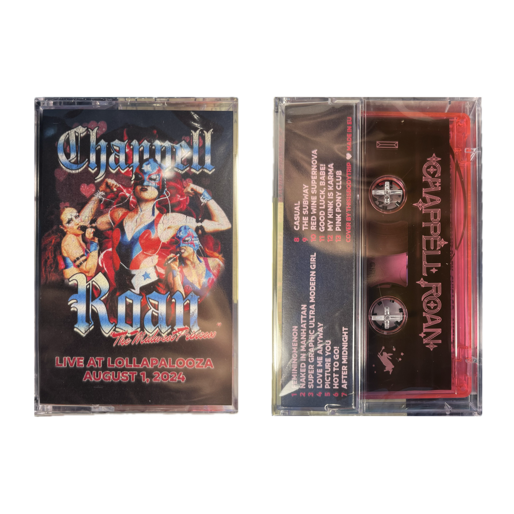 Live At Lollapalooza Aug 1 2024 (CLEAR PINK CASSETTE) | Mint (M) Mint (M)