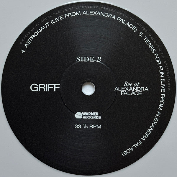Live From Alexandra Palace (2025 RSD WHITE VINYL) | Mint (M) Mint (M)