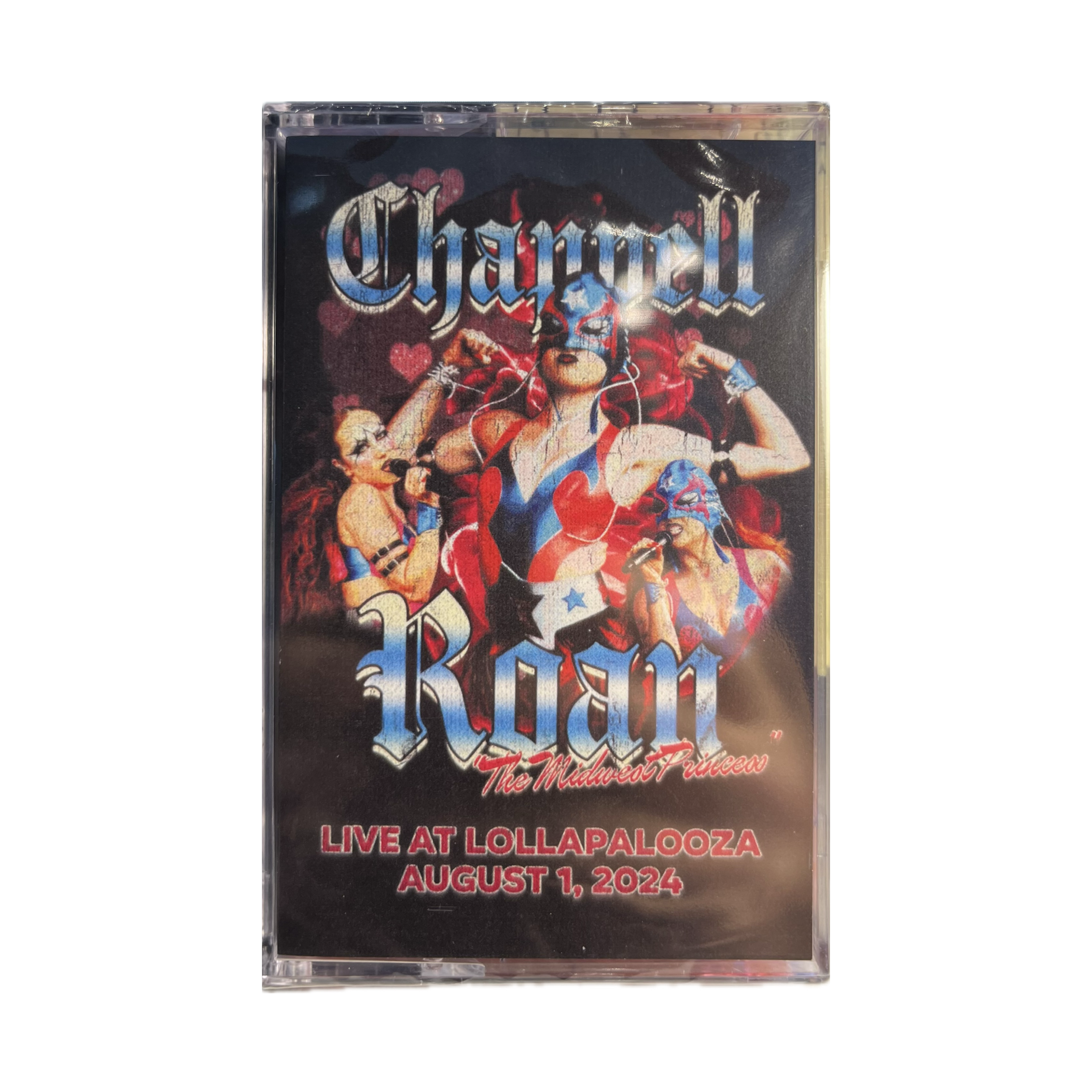 Live At Lollapalooza Aug 1 2024 (CLEAR PINK CASSETTE) | Mint (M) Mint (M)