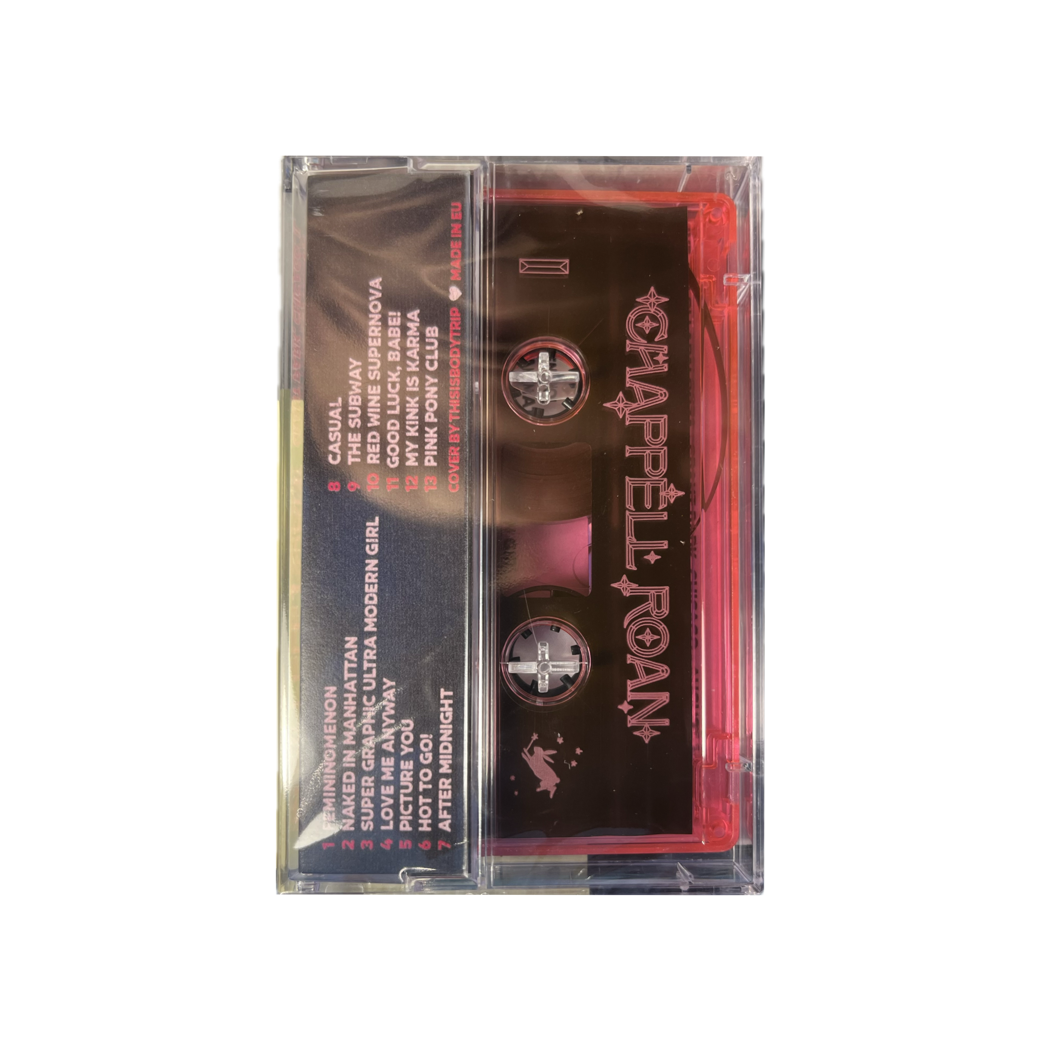 Live At Lollapalooza Aug 1 2024 (CLEAR PINK CASSETTE) | Mint (M) Mint (M)