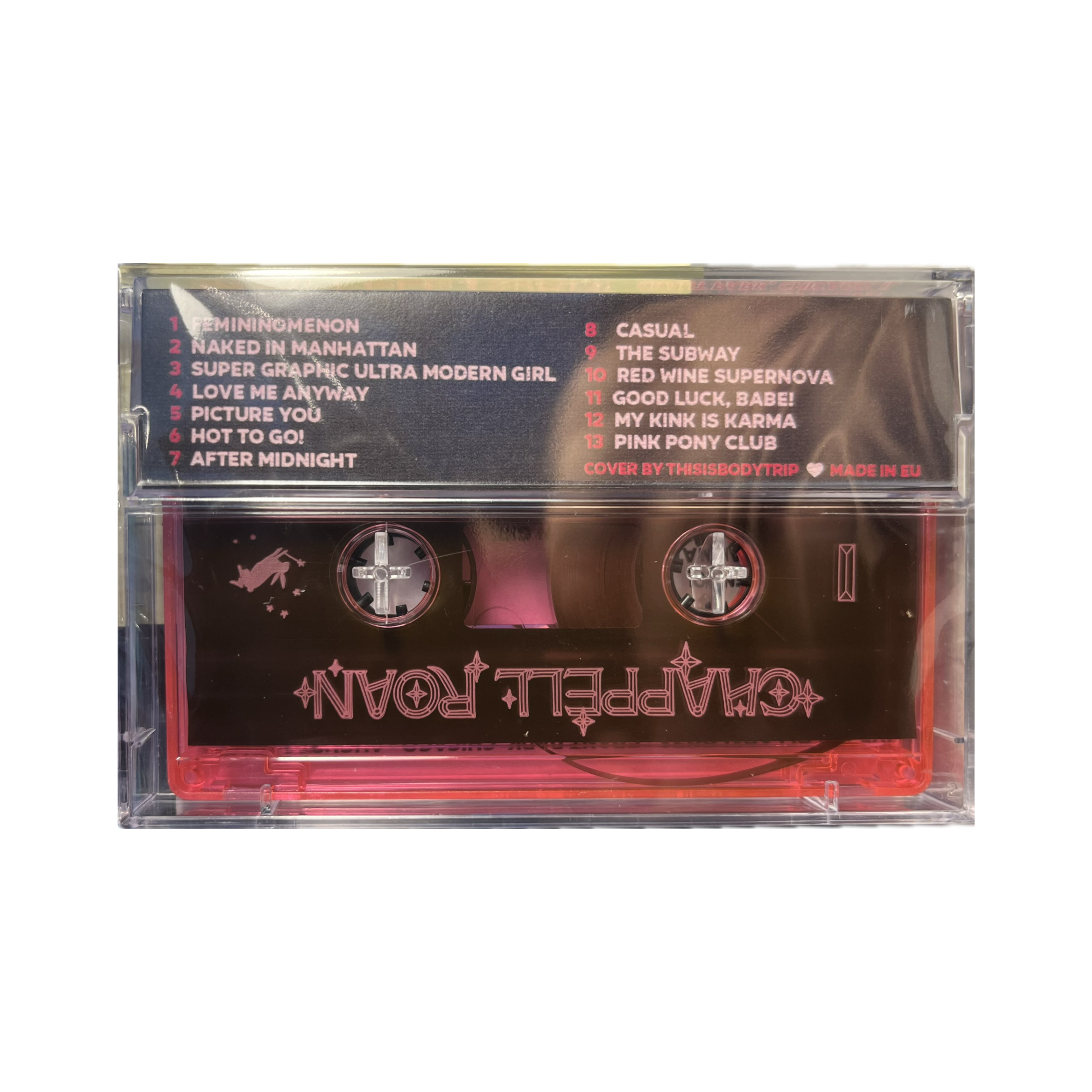 Live At Lollapalooza Aug 1 2024 (CLEAR PINK CASSETTE) | Mint (M) Mint (M)