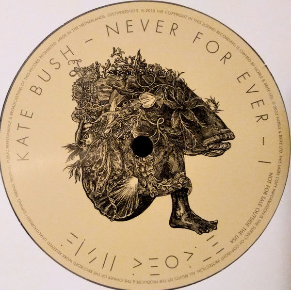 Kate Bush - Never For Ever: 2018 Remaster (IEX: BLADE BULLET VINYL) | Mint (M) Mint (M)