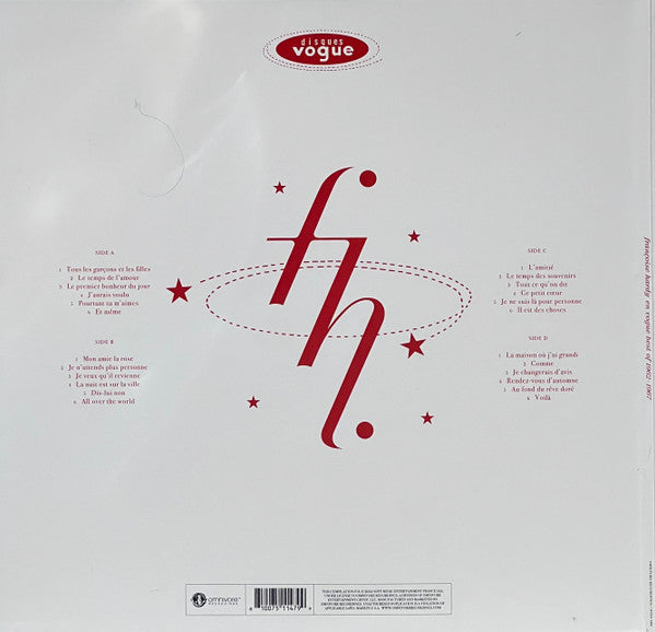 Françoise Hardy En Vogue Best Of 1962-1967 (2025 RSD 2xVINYL) | Mint (M) Mint (M)