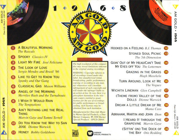AM Gold 1968 *CD* | Mint (M) Mint (M)