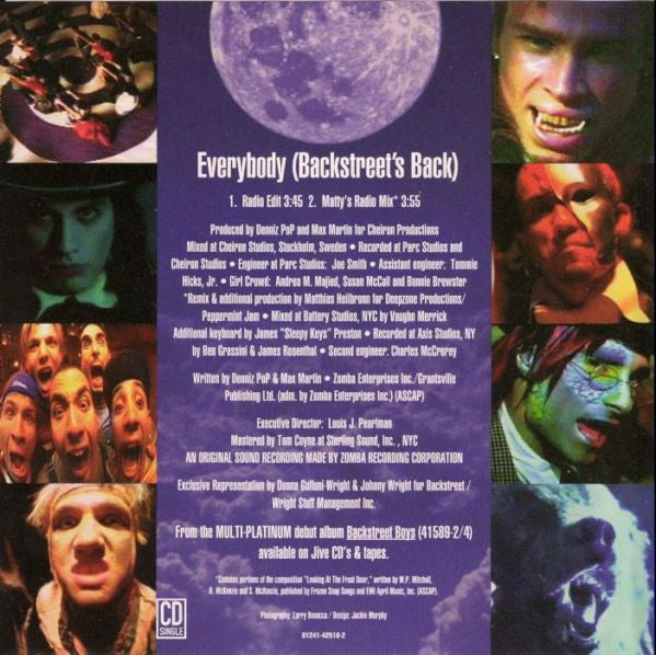 Everybody (Backstreet's Back) (CD) | Mint (M) Mint (M)