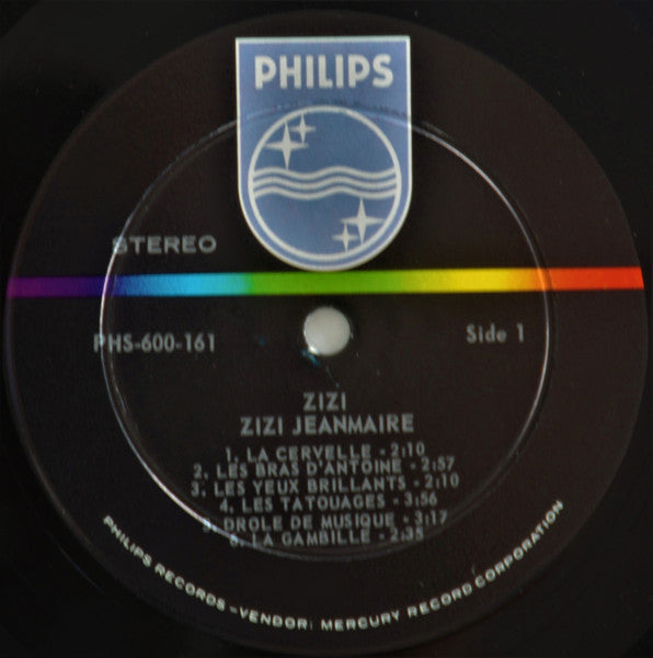 Zizi Jeanmaire (VINYL) | Mint (M) Near Mint (NM)