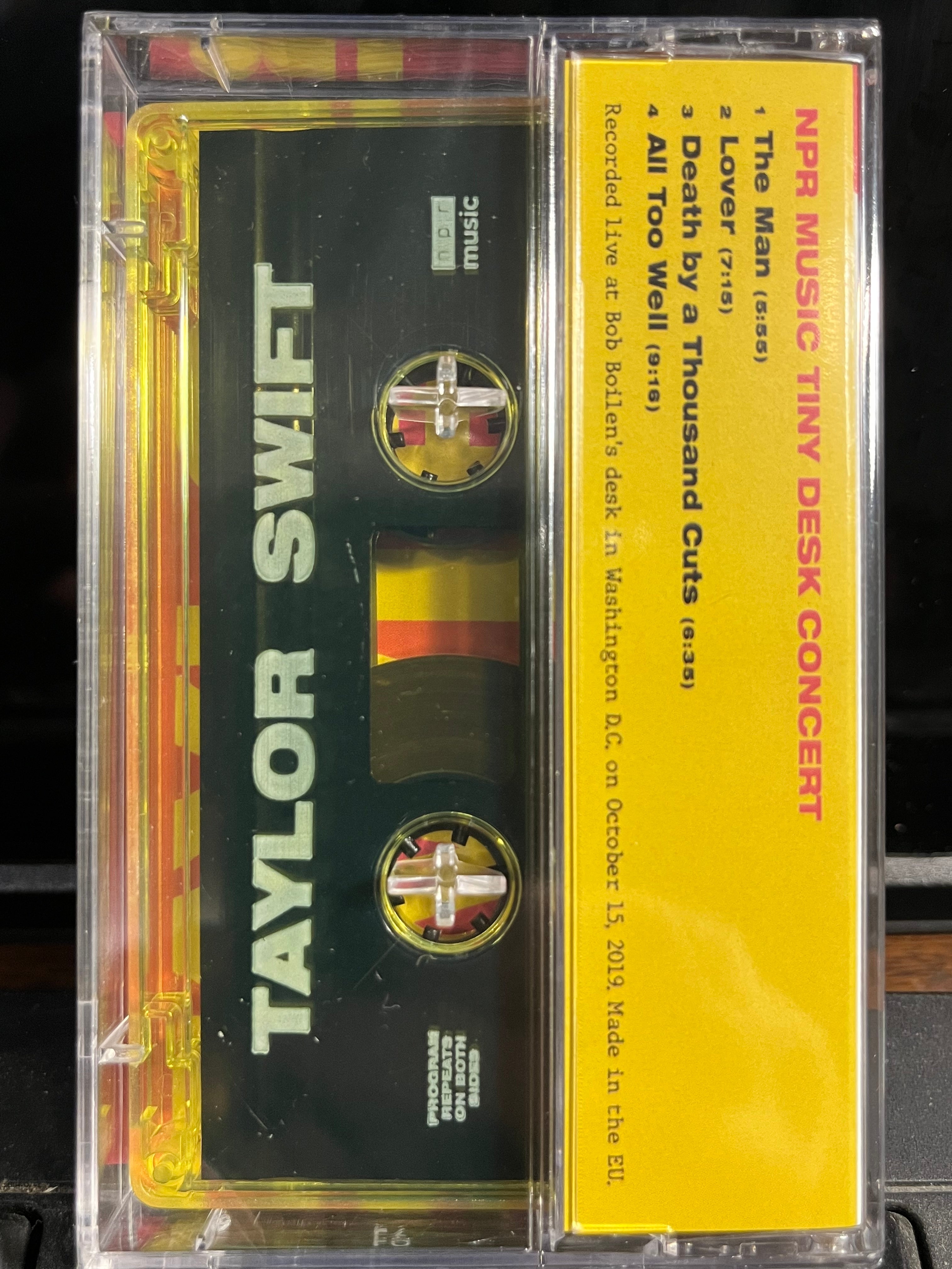Taylor Swift - NPR Music Tiny Desk Concert (CASSETTE - UNOFFICIAL) | Mint (M) Mint (M)