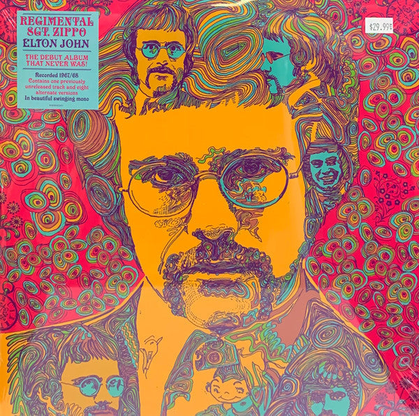 Elton John - Regimental Sgt. Zippo (VINYL) | Excellent+ (EX+)