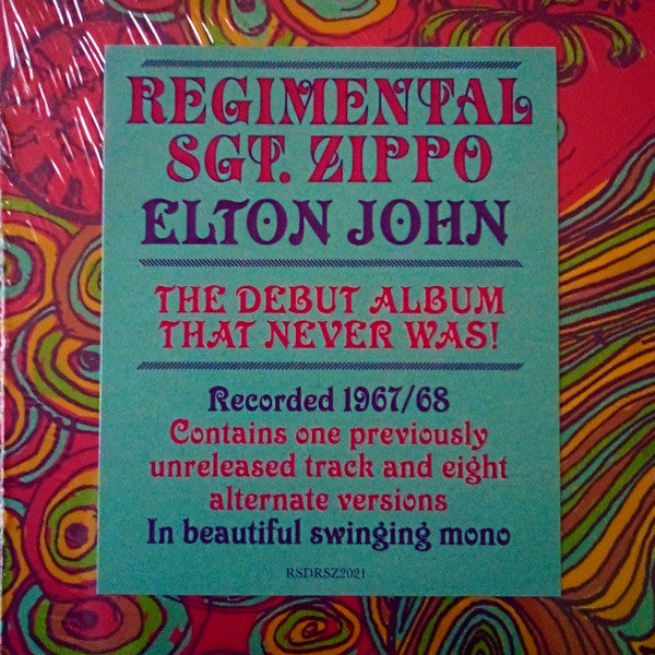 Elton John - Regimental Sgt. Zippo (VINYL) | Excellent+ (EX+)