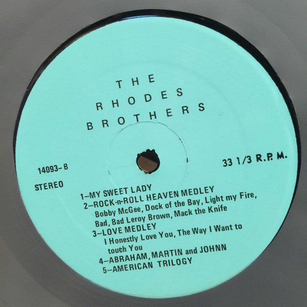 The Rhodes Brothers - The Rhodes Brothers *SIGNED* | Excellent (EX) Near Mint (NM)