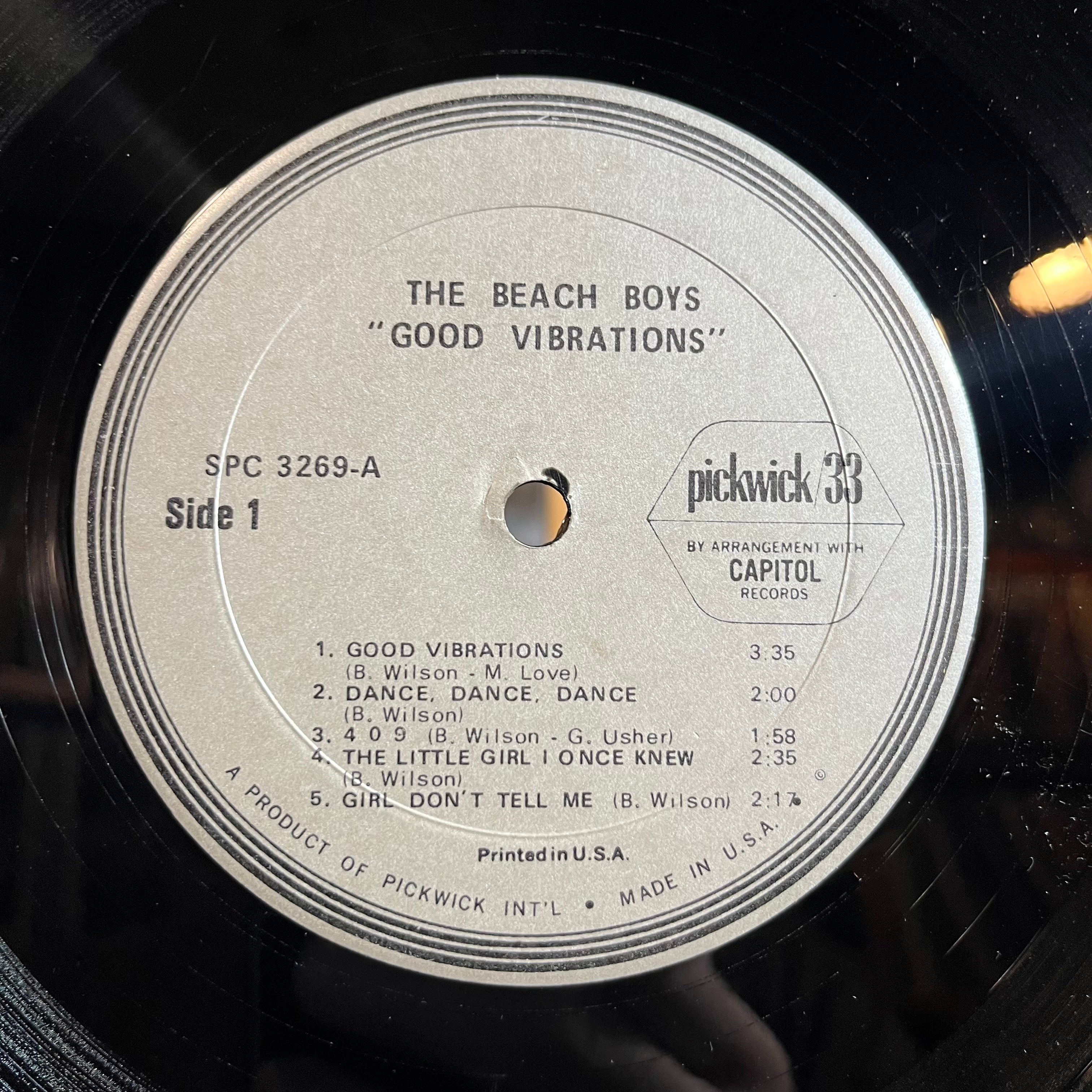 The Beach Boys - Good Vibrations (VINYL) | Excellent+ (EX+) Excellent (EX)