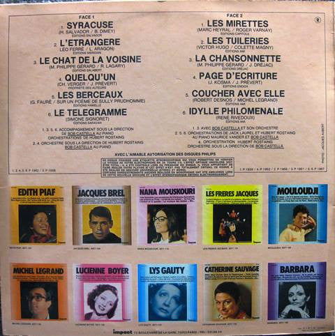 Yves Montand *FRANCE* | Excellent (EX) Near Mint (NM)