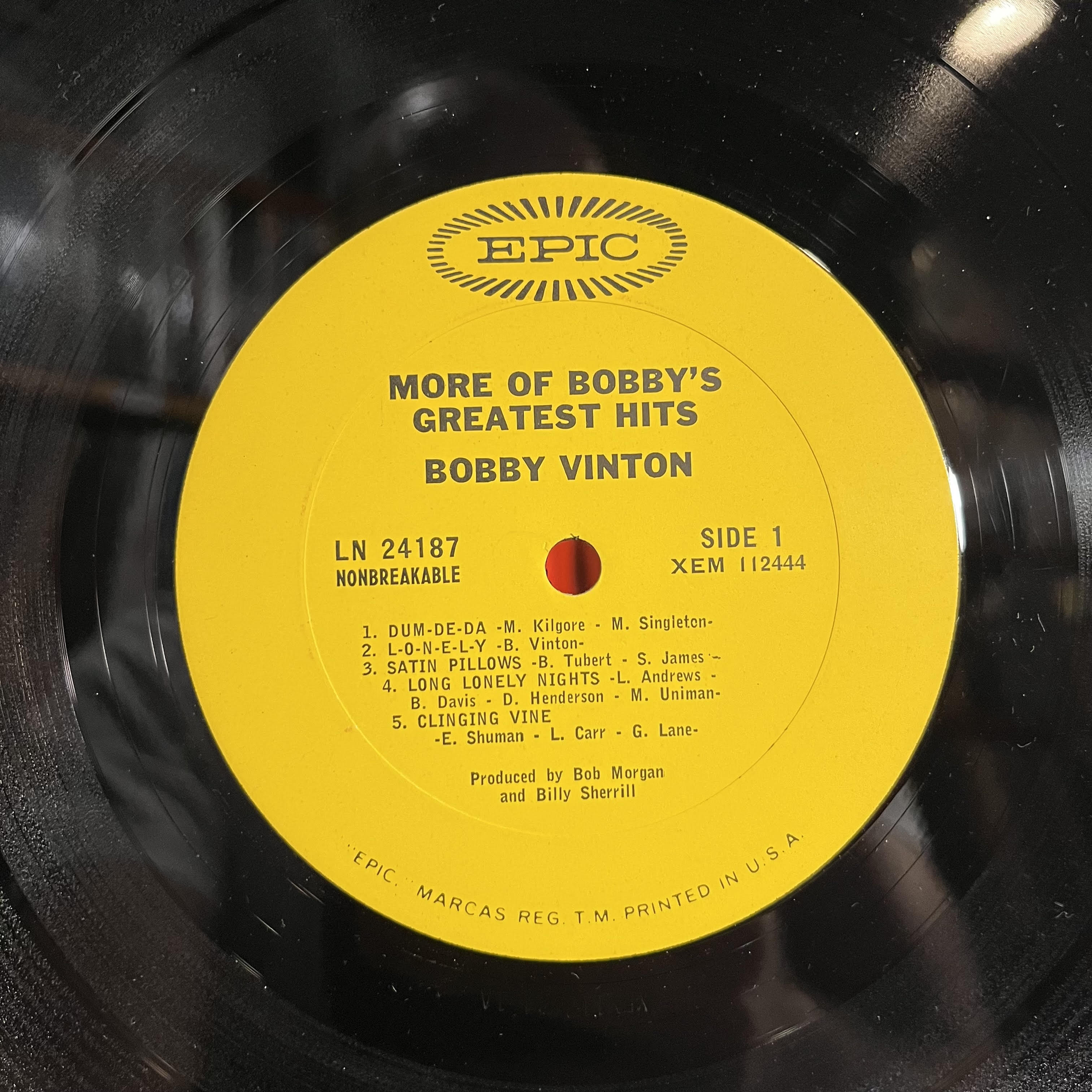 Bobby Vinton - More Of Bobby's Greatest Hits *SHRINK* | Excellent (EX) Near Mint (NM)