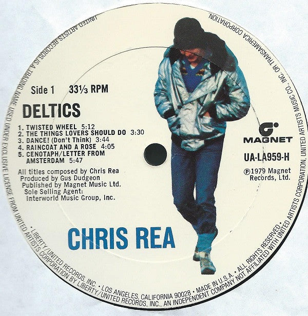 Chris Rea - Deltics | Excellent (EX) Excellent (EX)