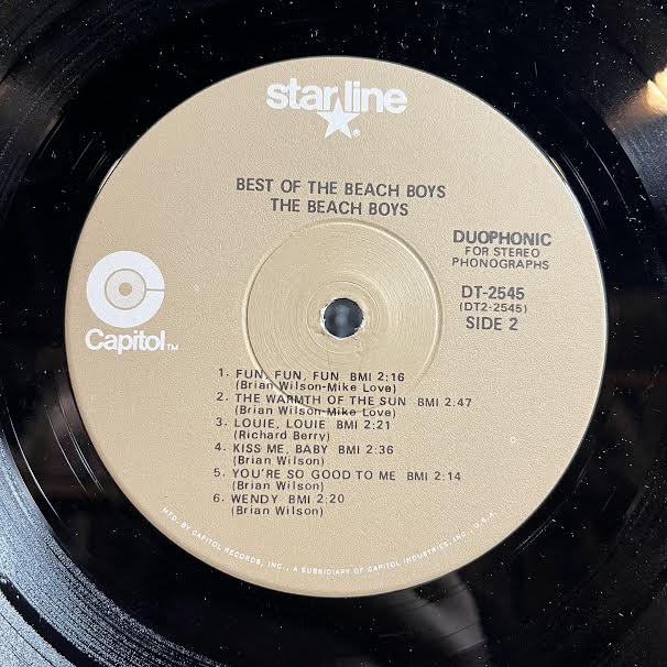 The Beach Boys - Best Of The Beach Boys - Vol. 1 (VINYL) | Excellent (EX) Excellent (EX)