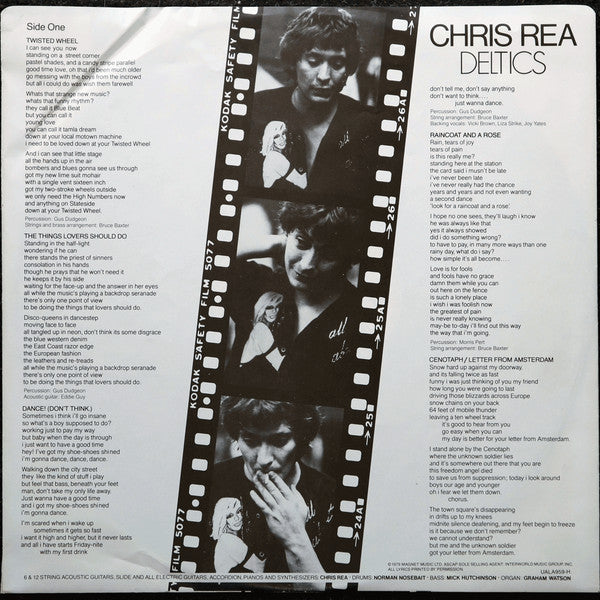 Chris Rea - Deltics | Excellent (EX) Excellent (EX)
