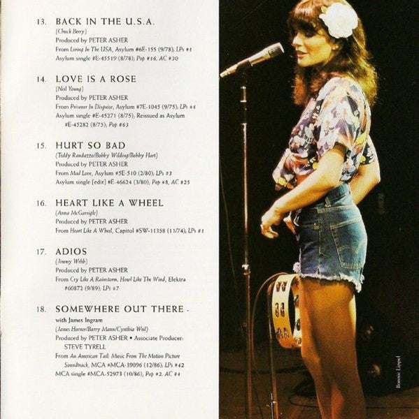 Linda Ronstadt - The Very Best Of Linda Ronstadt (CD) | Excellent (EX) Near Mint (NM)