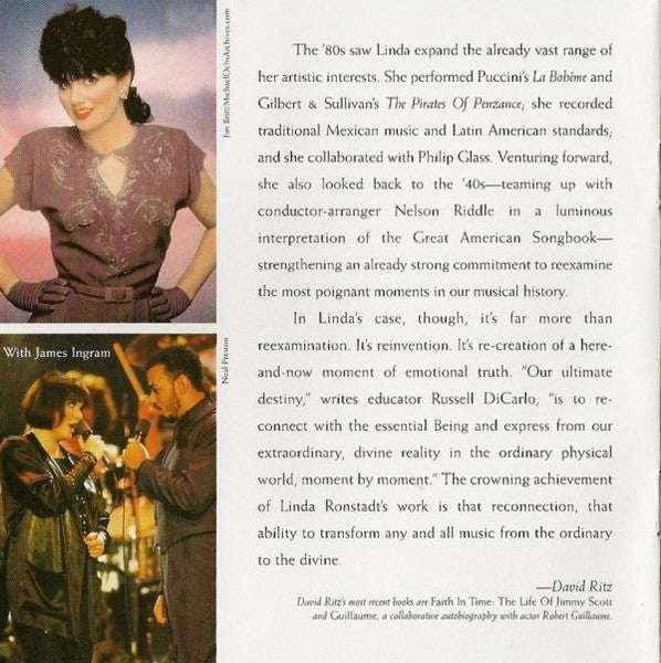 Linda Ronstadt - The Very Best Of Linda Ronstadt (CD) | Excellent (EX) Near Mint (NM)
