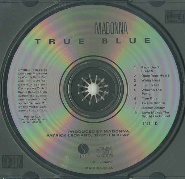 Madonna - True Blue (CD) | Excellent (EX) Excellent (EX)