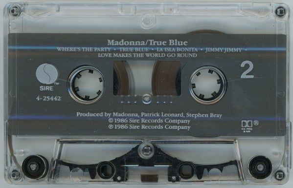 Madonna - True Blue (CASSETTE) | Excellent (EX) Excellent (EX)