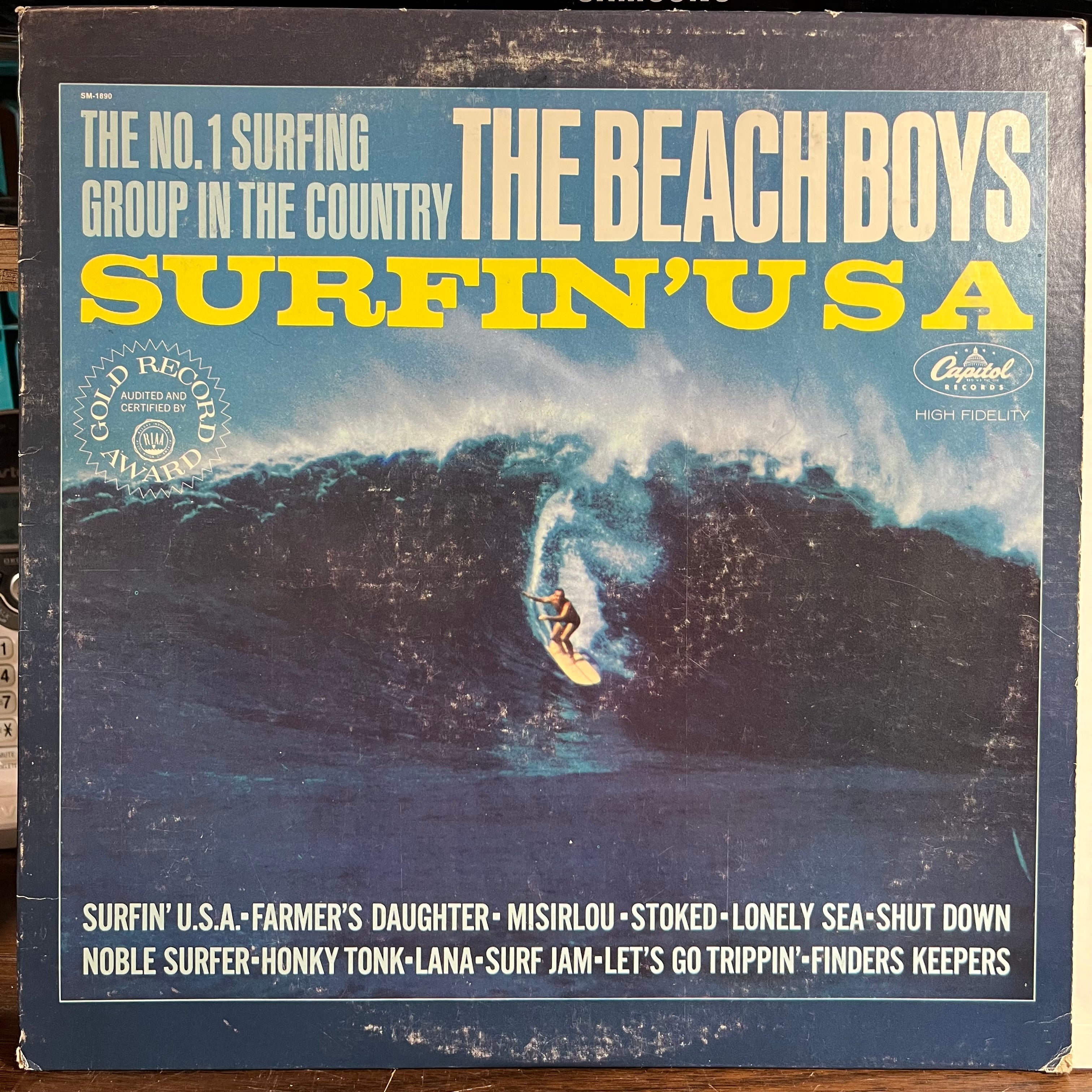 The Beach Boys - Surfin' USA (VINYL) | Near Mint- (NM-) Very Good Plus (VG+)