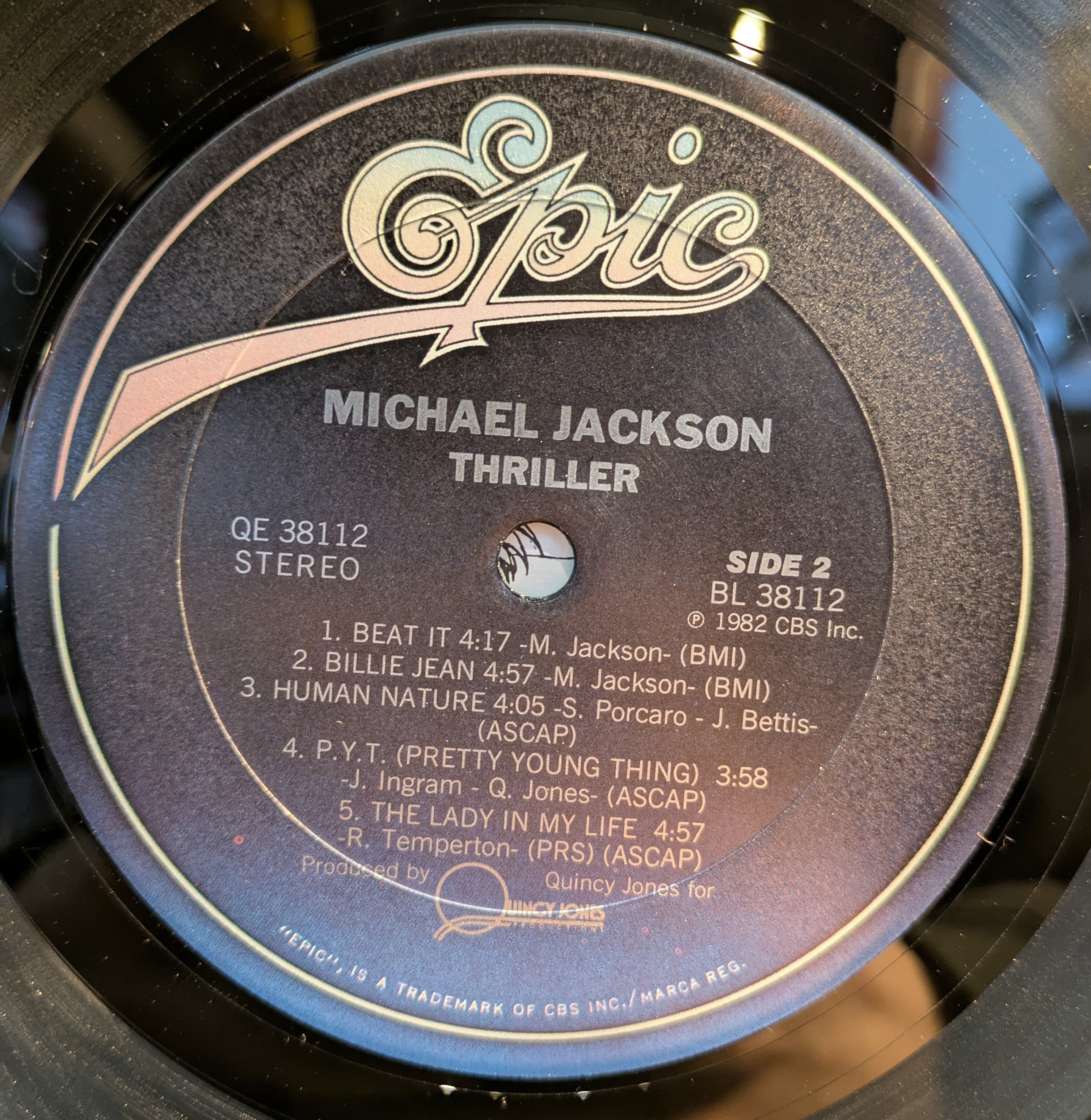Michael Jackson - Thriller (VINYL) | Near Mint (NM) Near Mint (NM)