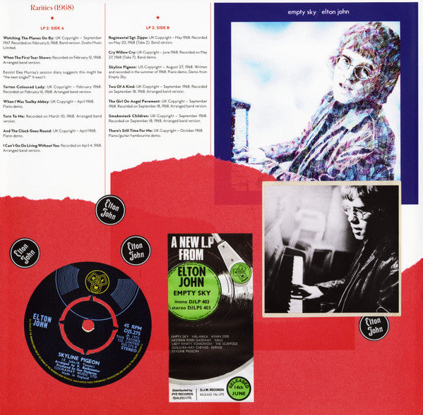 Elton John - Jewel Box (Rarities & B-Sides) (3xVINYL) | Near Mint (NM) Near Mint- (NM-)