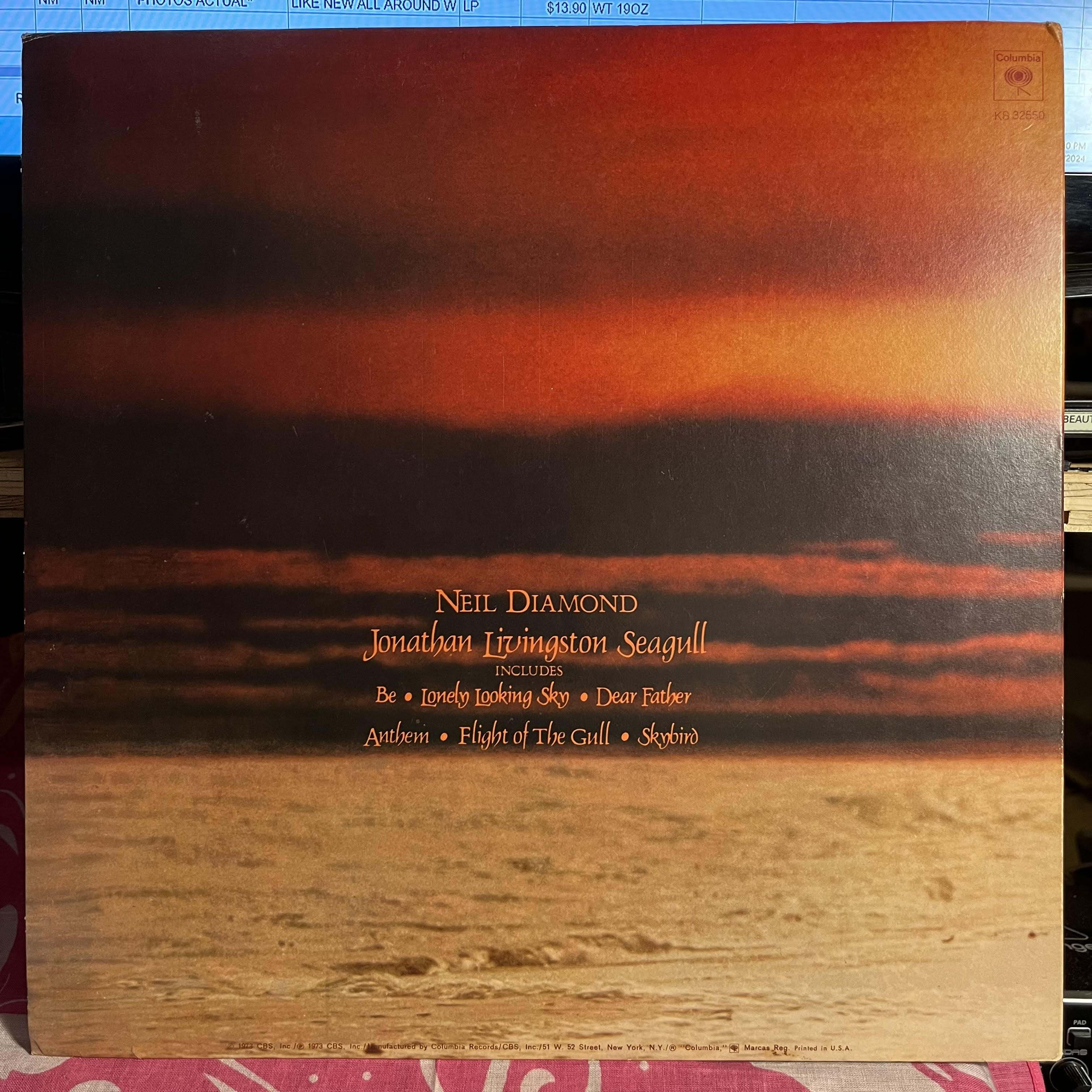 Neil Diamond - Jonathan Livingston Seagull (Original Motion Picture Sound Track) *PITMAN* | Near Mint (NM) Near Mint (NM)
