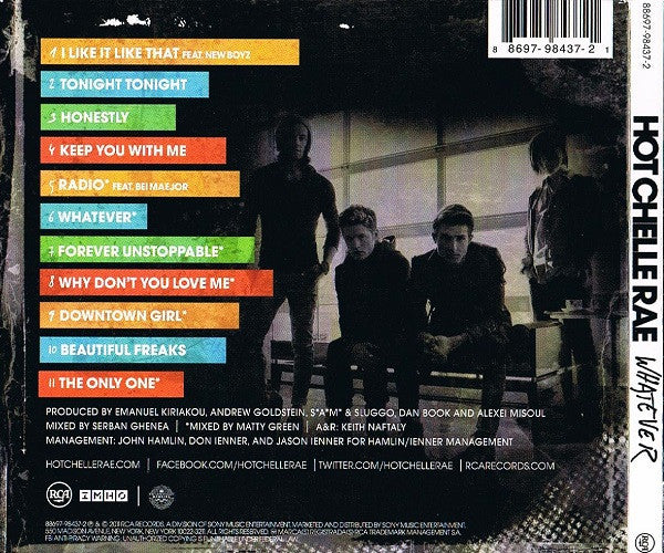 Hot Chelle Rae - Whatever (CD) | Near Mint (NM) Near Mint (NM)