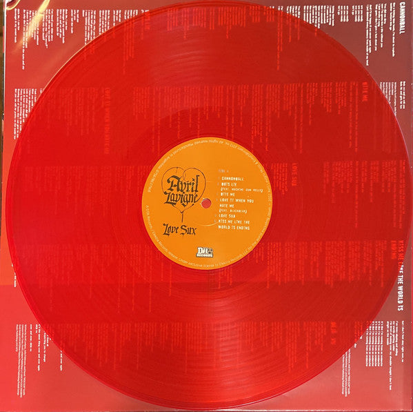 Avril Lavigne - Love Sux (URBAN OUTFITTERS RED VINYL) | Near Mint (NM or M-)