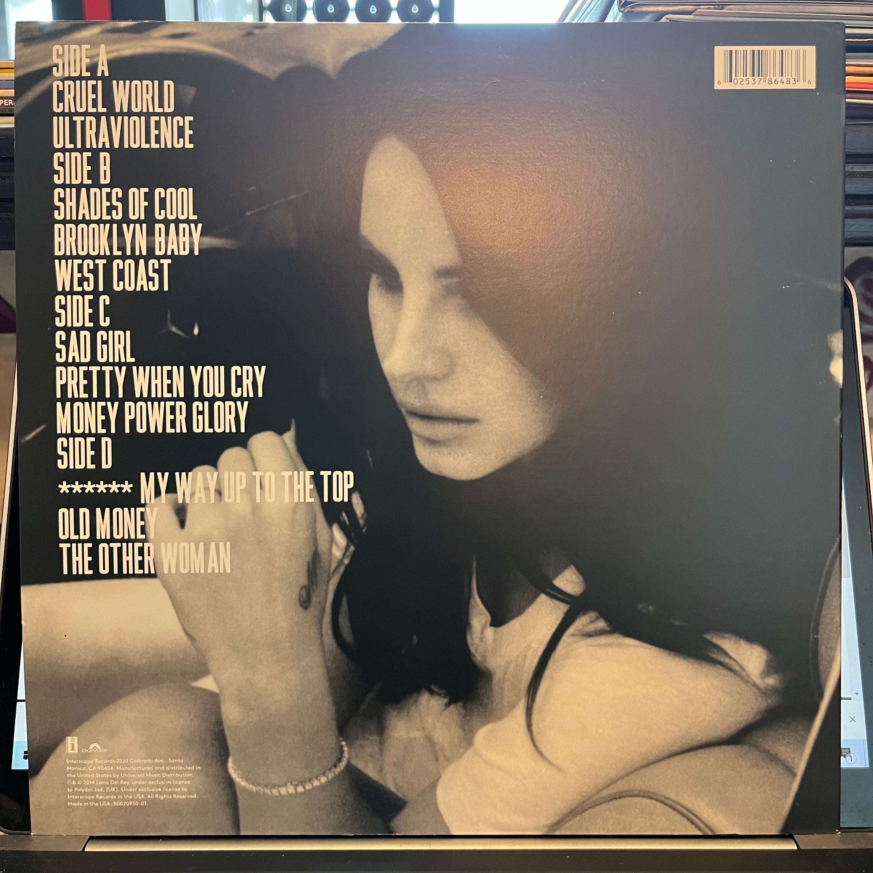 Lana Del Rey - Ultraviolence | Mint (M) Mint (M)