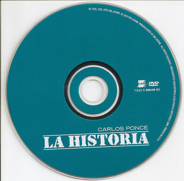 Carlos Ponce - La Historia (CD/DVD) | Near Mint (NM) Near Mint (NM)