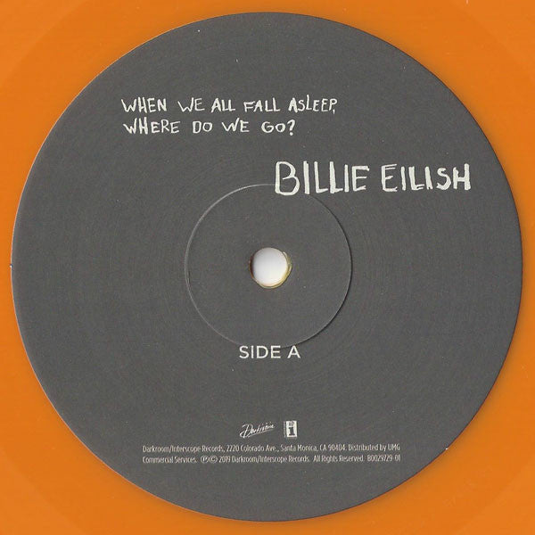 Billie Eilish - When We All Fall Asleep, Where Do We Go? (URBAN OUTFITTERS COPPER VINYL) | Near Mint (NM or M-)