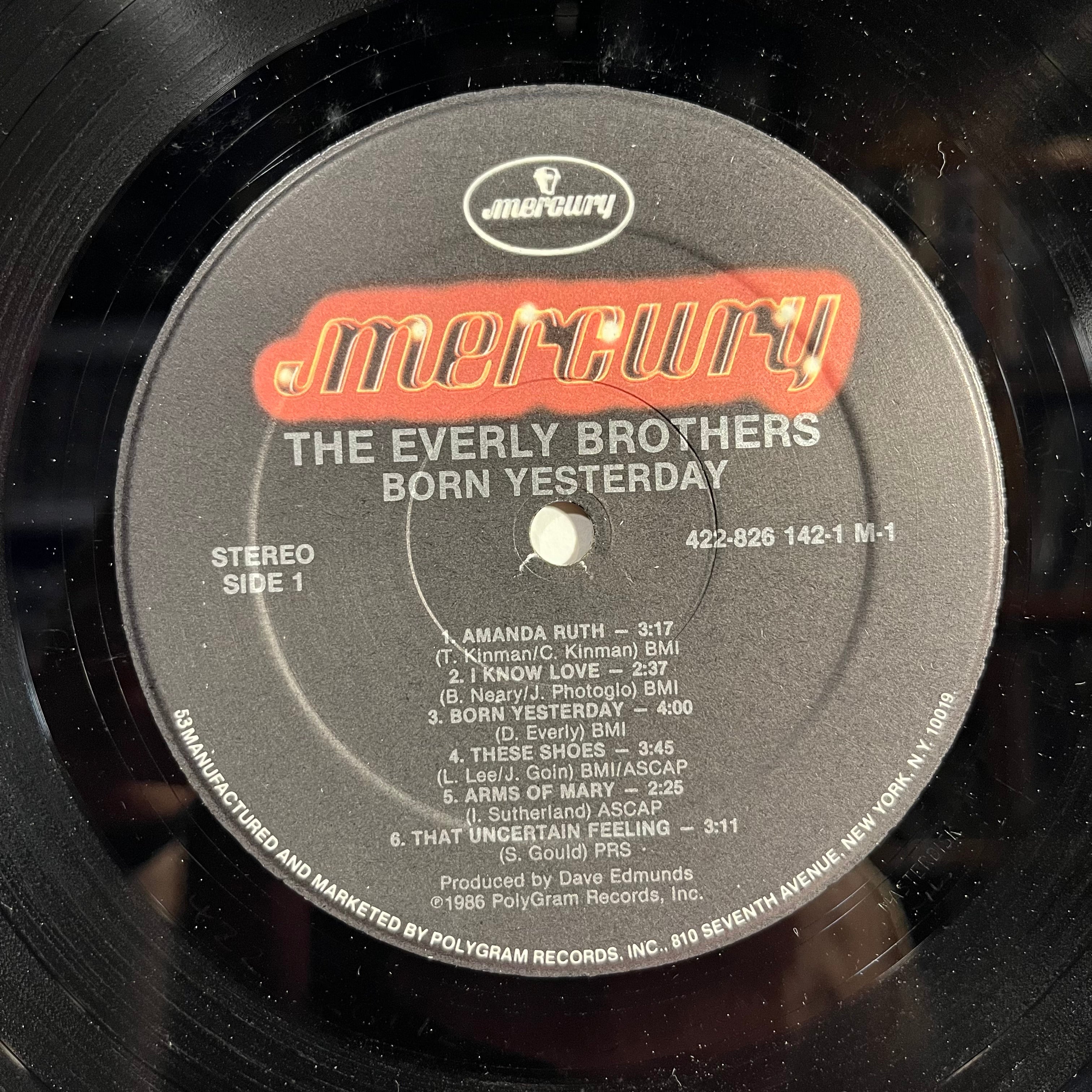 Everly Brothers - Born Yesterday *HRM* | Near Mint (NM) Excellent (EX)