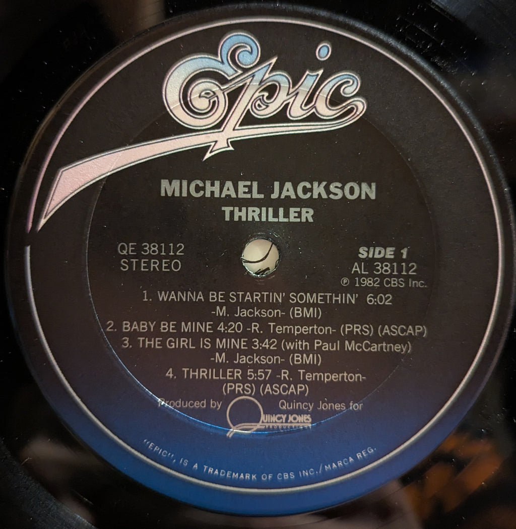 Michael Jackson - Thriller *1982 ORIGINAL* | Near Mint (NM) Excellent (EX)