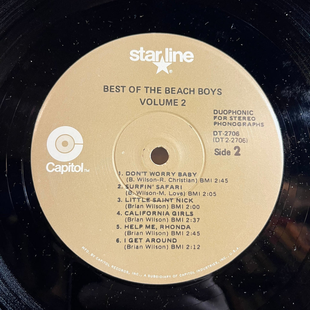 The Beach Boys - Best Of The Beach Boys, Vol. 2 (LP) | Near Mint (NM) Excellent (EX)