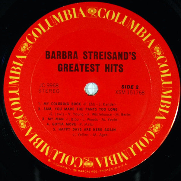 Barbra Streisand - Barbra Streisand's Greatest Hits | Near Mint (NM) Near Mint (NM)