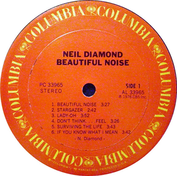 Neil Diamond - Beautiful Noise | Near Mint (NM) Excellent (EX)