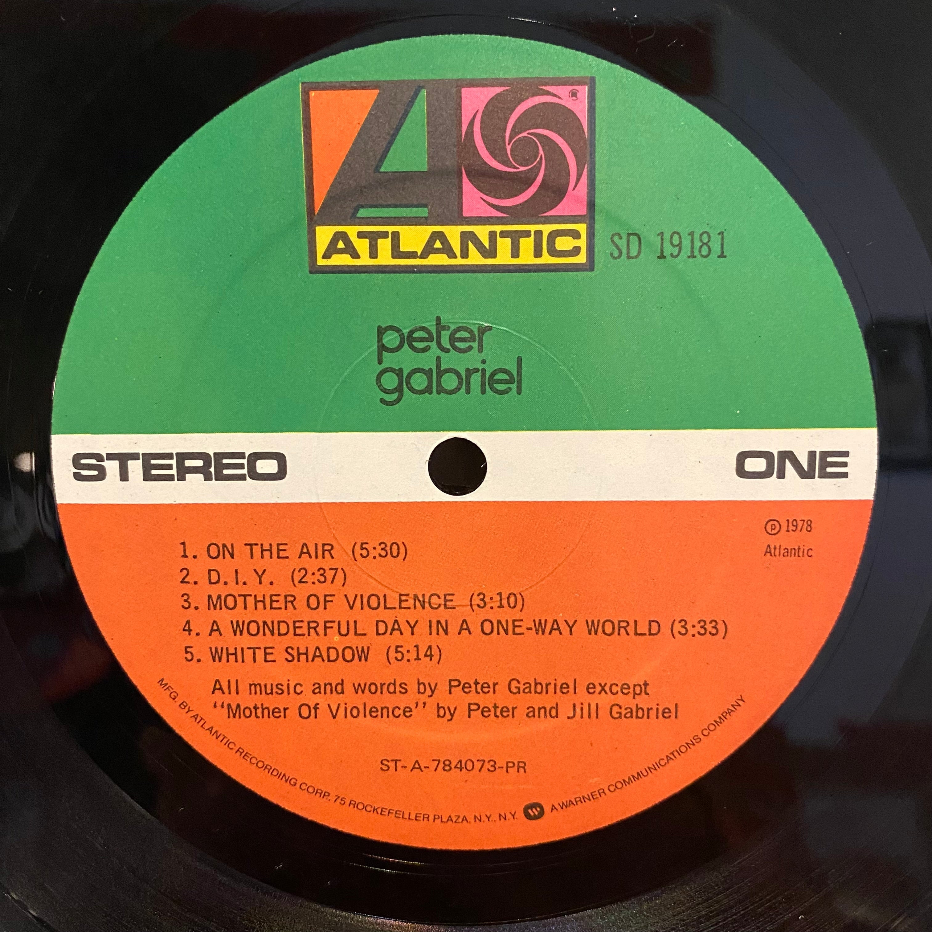 Peter Gabriel - Peter Gabriel *PRESWELL PROMO* | Near Mint (NM) Near Mint (NM)
