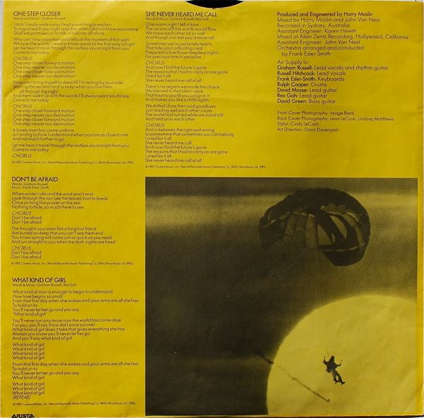 Air Supply - Now And Forever (VINYL) | Near Mint (NM) Very Good Plus (VG+)