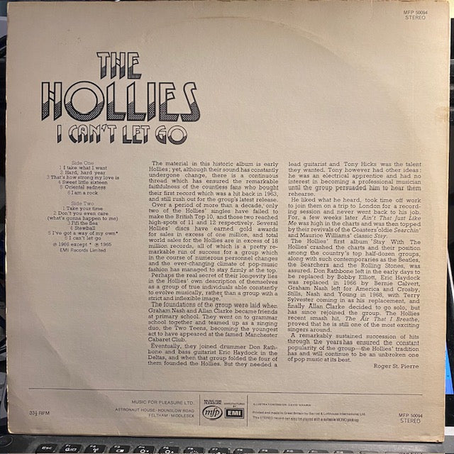 The Hollies - I Can't Let Go | Near Mint (NM) Near Mint (NM)